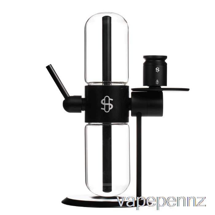 Stundenglass Glass Gravity Infuser Black VAPE NZ